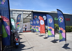 De locatie van Green’05 waar Selecta en Evanthia hun producten tentoonstelde deze FlowerTrials.